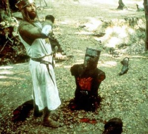 black knight defeated