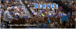 Bernie in Tucson