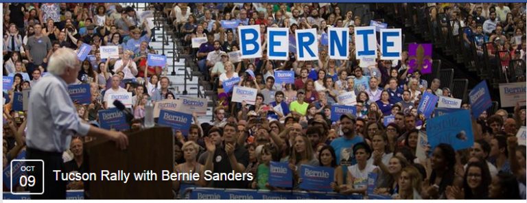 Bernie in Tucson