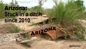 Arizona: Stuck in a Ditch