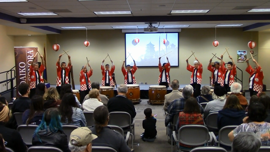 Odaiko Sonora performing,photo credit James Tokishi
