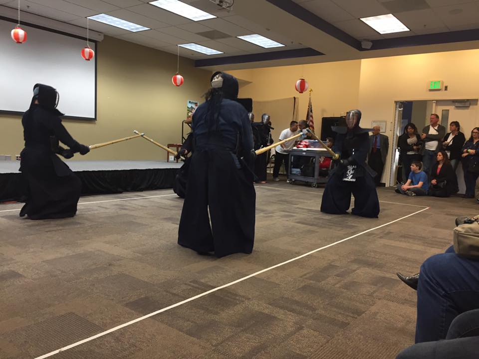 Tucson Kendo Kai performance (photo credit: Teena Werley)