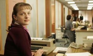 Peggy Olson in the secretarial pool.