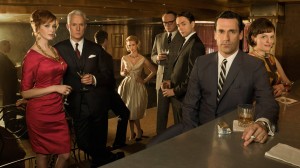 the primary characters of Mad Men.
