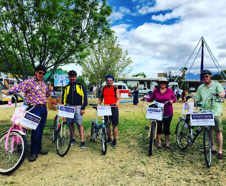 #cyclingforchange
