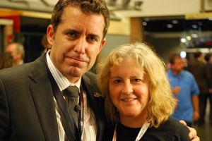 Jason Jones and Pamela Powers Hannley