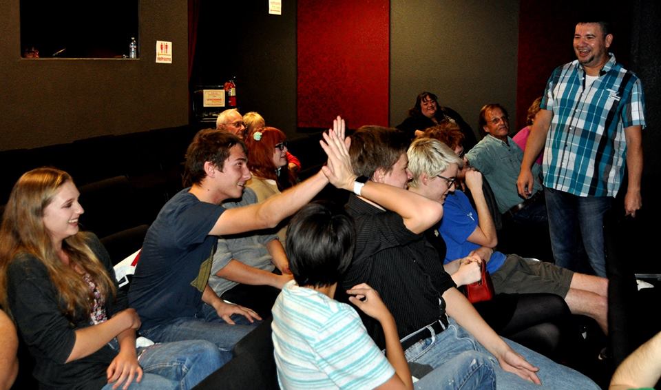 Host Cris engaging the audience