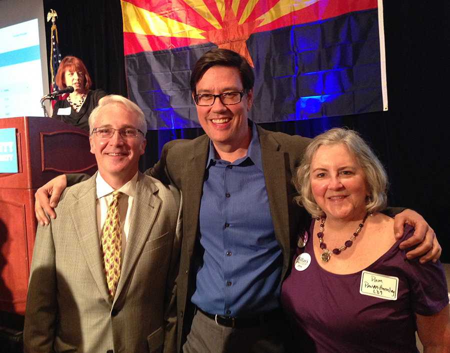 Randy Friese, Steve Farley, Pamela Powers Hannley