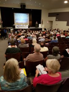 400 Democratic primary voters turned out at the candidate forum at Rincon High School.