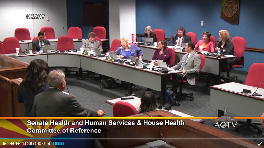 Joint Health Committee Meeting