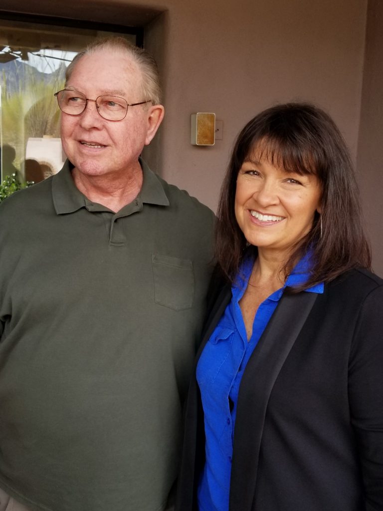 Candidates Jim Love and Victoria Steele for Tucson's state senator.