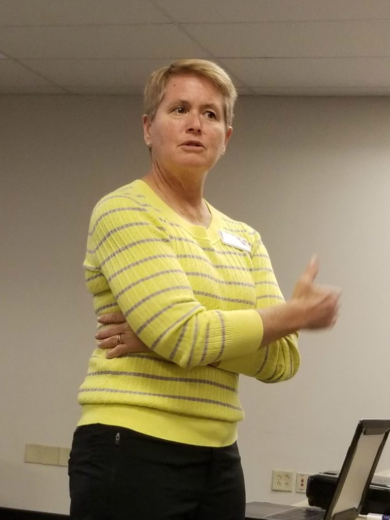 Candidate Hollace Lyon points out that SCR1034 overturns the voters' will in a 2000 ballot initiative to take away redistricting power away from the Legislature
