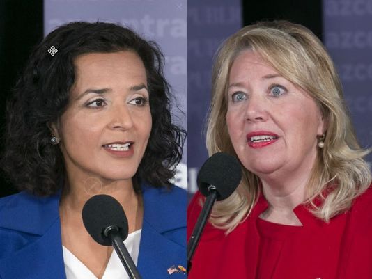 Hiral Tepernini and Debbie Lesko