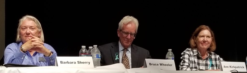CD2 candidates Barbara Sherry, Bruce Wheeler and Ann Kirkpatrick
