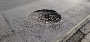 Pothole bad roads Pima County