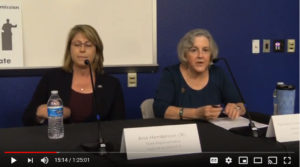 Rep. Pamela Powers Hannley (right) and Republican challenger Ana Henderson.
