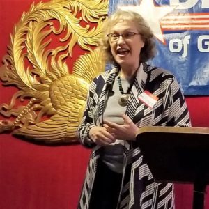 Alison Jones is a career hydrogeologist who has been president of the Arizona Geological Society.