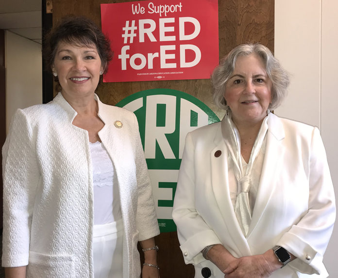 vic-pam-white-web Senator Victoria Steele and Rep. Pamela Powers Hannley