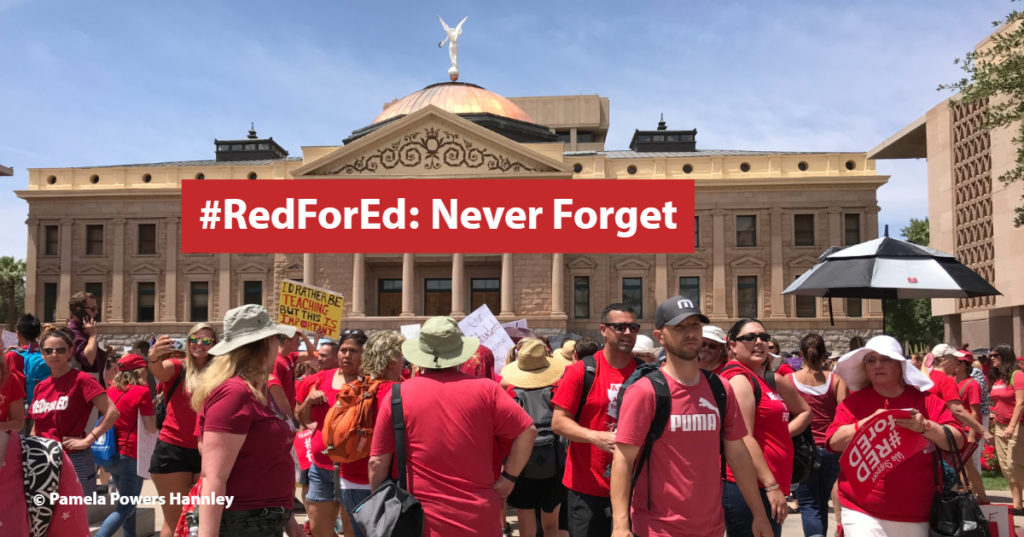 Red for Ed: Never Forget
