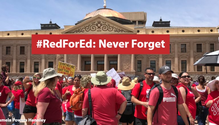 Red for Ed: Never Forget