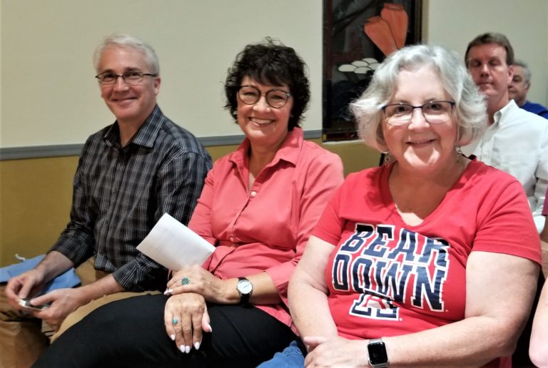 Randy Friese, Victoria Steele and Pamela Powers Hannley