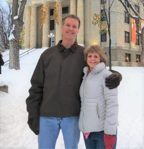 Rex Scott and his wife Teri