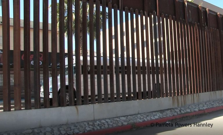 US-Mexico Border Wall in Nogales