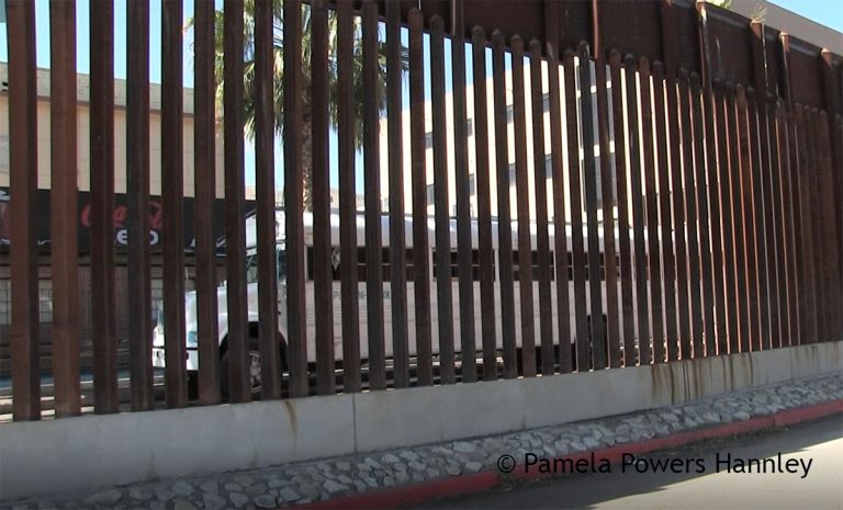 Border Wall in Nogales