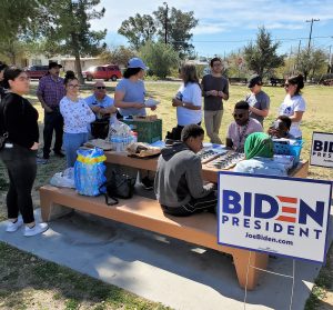 Canvassing for Biden