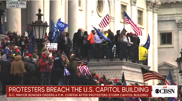 Trump Thugs Breach The Capitol