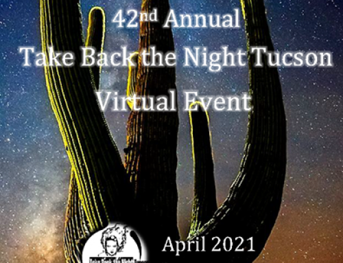 Take Back the Night Virtual Training Series in April, 2021