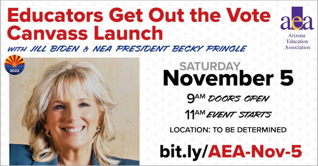 AEA 2022 election rally