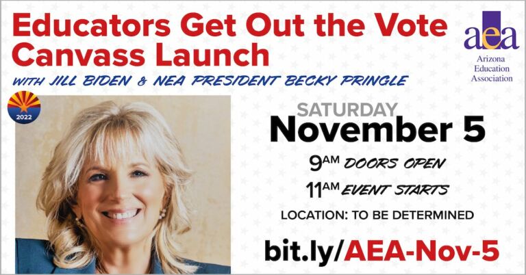AEA 2022 election rally