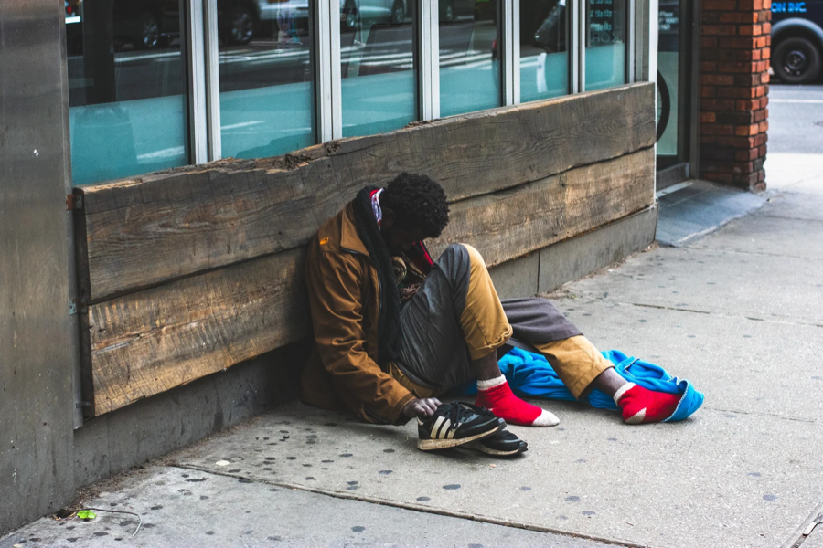 Homeless person