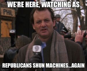 Bill Murray Groundhog Day Meme