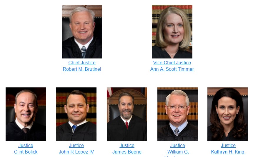 Arizona Supreme Court Justices, 2023