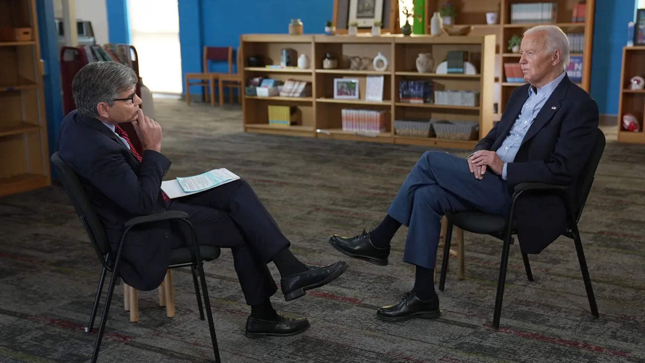 Read Watch the BidenStephanopoulos Interview; Wimpy Wimpy Trump Did