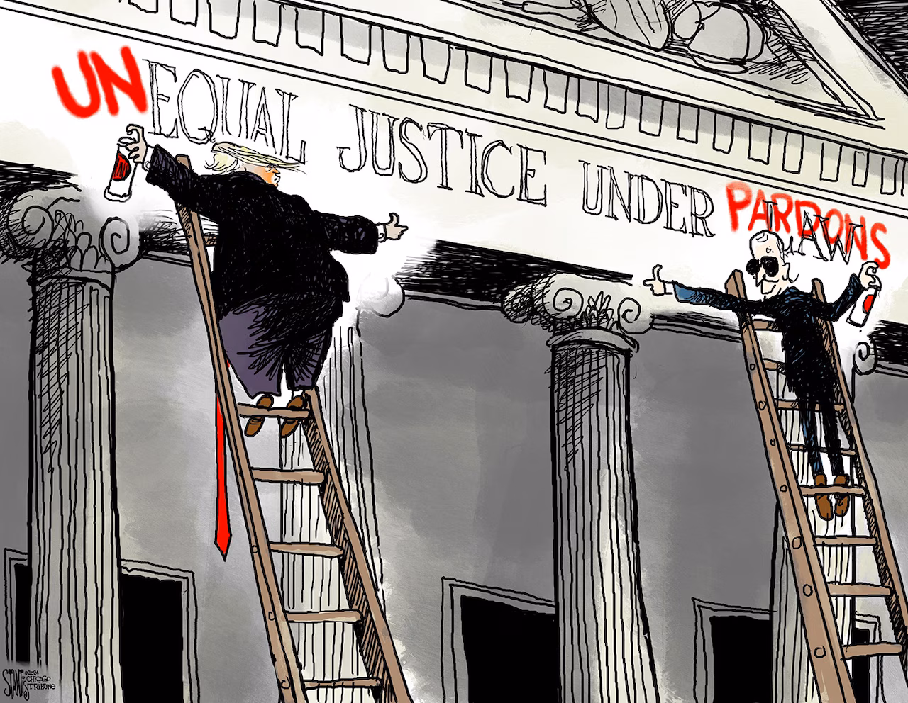 This is Sick: Another Week of Felon in Chief Trump Rewarding January 6 Domestic Terrorists and Criminals While Going After the Innocent