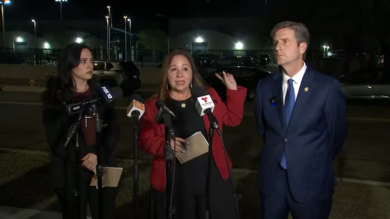 “Lying Like Sardines”: Ansari, Grijalva, and Stanton Pay Surprise Visit to ICE Facility in Mesa and Report on “Horrible,” “Frightening,” and “Shocking” Conditions There